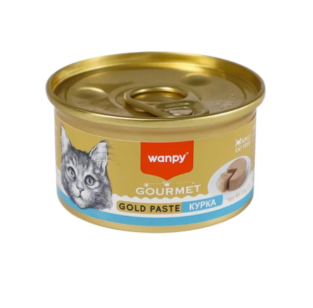 Влажный корм Gourmet Gold Paste Chicken для котов, с курицей, паштет, 85 г