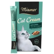 Лакомство Miamor Cream Geflugel для кошек, птица, 6 × 15 г