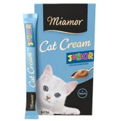 Ласощі Miamor Cream Junior для кошенят, 6 × 15 г