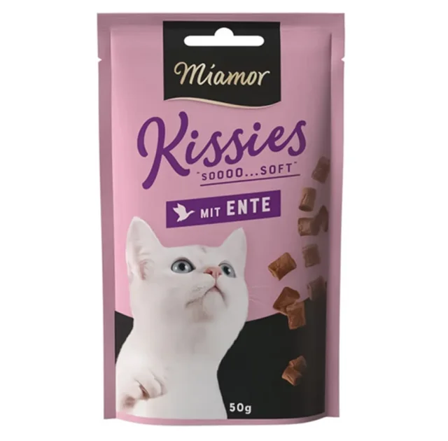 Лакомства Miamor Kissies mit Ente для кошек, утка, 50 г