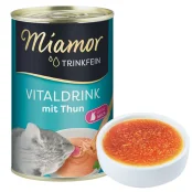 Вологий корм Miamor Vitaldrink mit Thun для котів, бульйон з тунцем, 135 мл