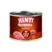 Беззерновий вологий корм Rinti Singlefleisch Exclusive Ziege Pur для собак, козлятина, 185 г