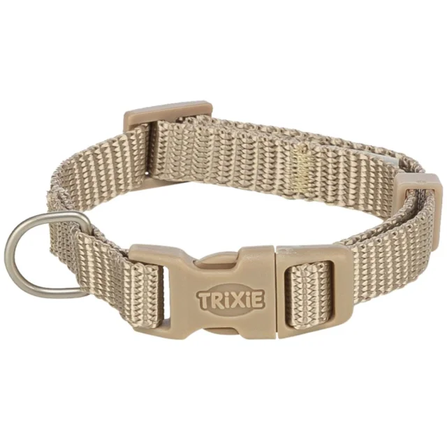 Ошейник Trixie "Premium" для собак, XS-S, 22-35 см, 1 см, песочный