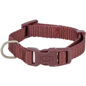 Ошейник Trixie "Premium" для собак, XXS-XS, 15-25 см, 1 см, сангрия