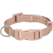 Ошейник Trixie "Premium" для собак, S, 25-40 см, 1.5 см, румяный