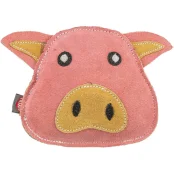 Іграшка Trixie свиня для собак, шкіра, 19 см