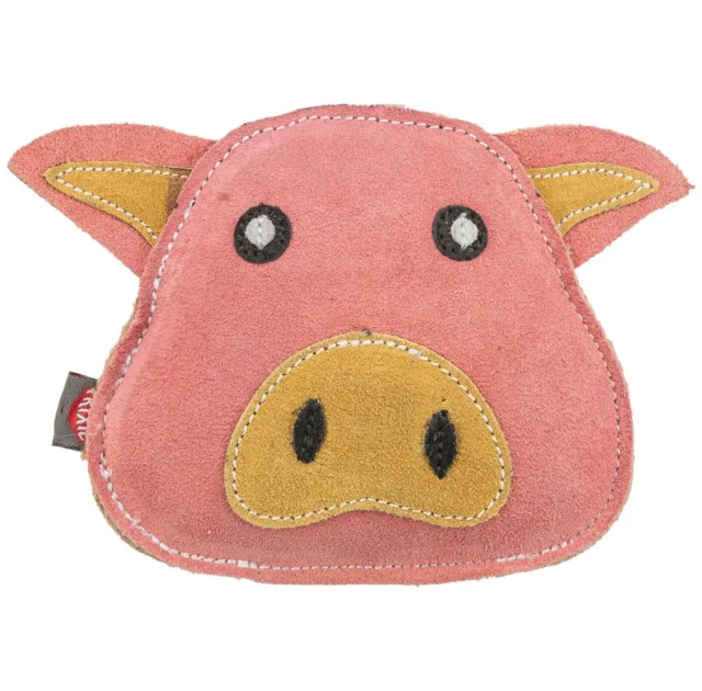Іграшка Trixie свиня для собак, шкіра, 19 см