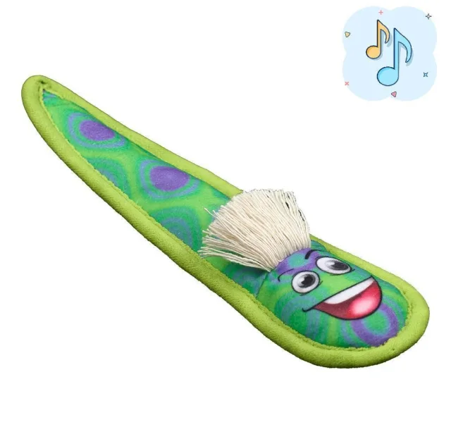 Іграшка AnimAll GrizZzly Червик з пищалкою, для собак, 22×2×6 см
