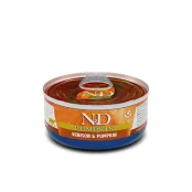 Беззерновий вологий корм Farmina N&D Pumpkin Grain Free Adult для дорослих котів, з олениною та гарбузом, 70 г