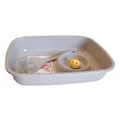 Комплект Georplast Welcome Starter Kit For Kitten для кошенят, 37×27×8.5 см, бежевий