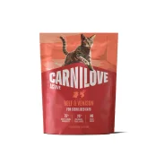 Сухий корм Carnilove Active Beef & Venison Sterilised для стерилізованих котів, яловичина та оленина, 400 г