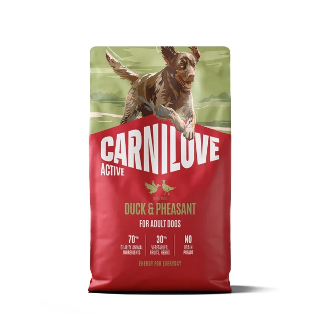 Сухий корм Carnilove Active Duck & Pheasant для собак, качка і фазан, 4 кг