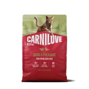 Сухий корм Carnilove Active Duck & Pheasant Sterilised для стерилізованих котів, качка і фазан, 2 кг