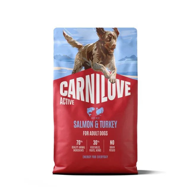 Сухий корм Carnilove Active Salmon & Turkey для собак, лосось та індичка, 4 кг