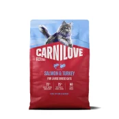 Сухий корм Carnilove Active Salmon & Turkey Large Breed для котів великих порід, лосось та індичка, 2 кг
