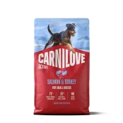 Сухий корм Carnilove Active Salmon & Turkey Small Breed для собак малих порід, лосось та індичка, 4 кг