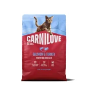 Сухий корм Carnilove Active Salmon & Turkey Sterilised для стерилізованих котів, лосось та індичка, 2 кг