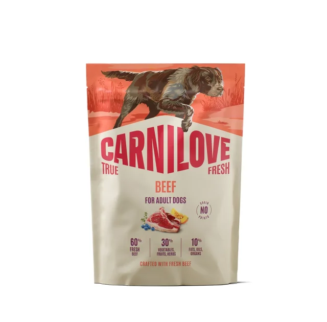 Сухий корм Carnilove True Fresh Beef для собак, яловичина, 1.5 кг