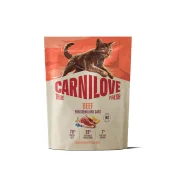 Сухий корм Carnilove True Fresh Beef Sterilised для стерилізованих котів, яловичина, 400 г