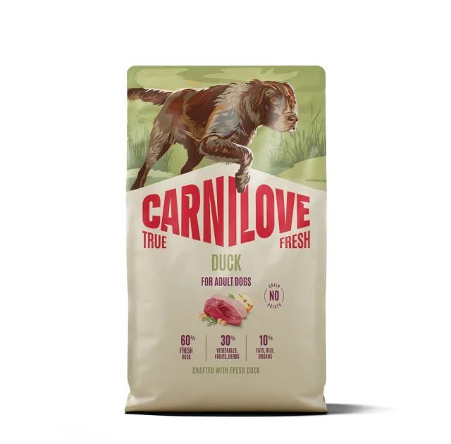 Сухий корм Carnilove True Fresh Duck для собак, качка, 4 кг