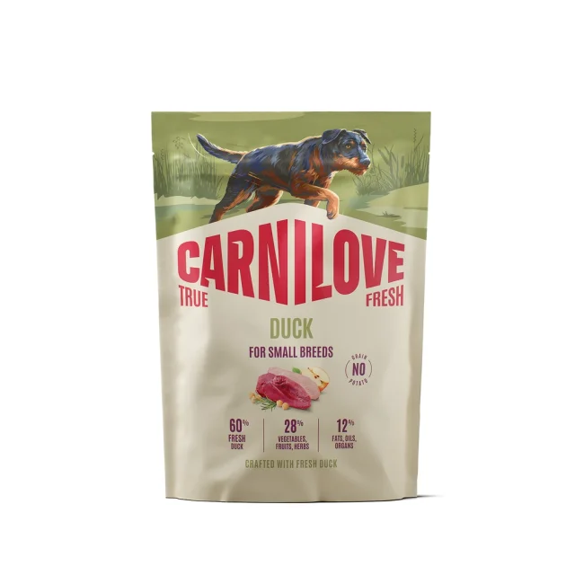 Сухий корм Carnilove True Fresh Duck Small Breed для собак малих порід, качка, 1.5 кг