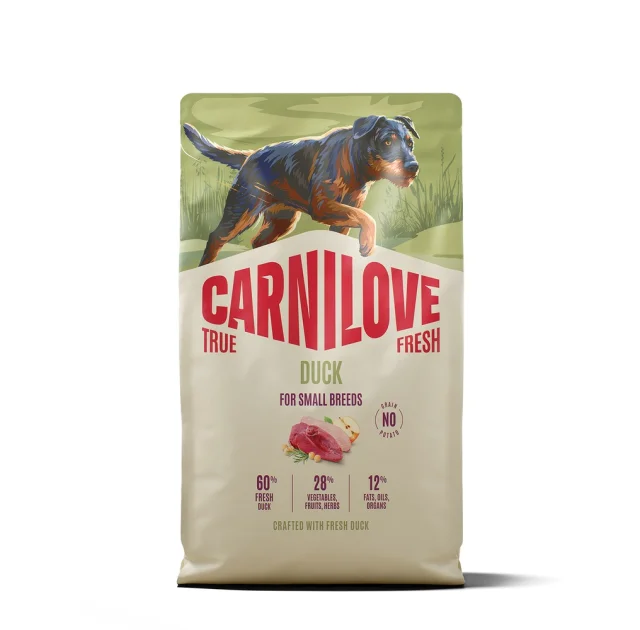 Сухий корм Carnilove True Fresh Duck Small Breed для собак малих порід, качка, 4 кг
