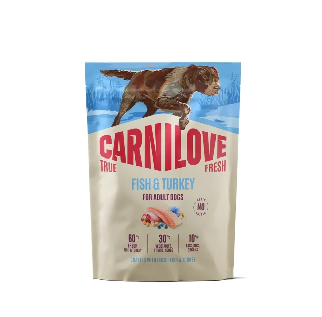 Сухий корм Carnilove True Fresh Fish & Turkey для собак, риба та індичка, 1.5 кг