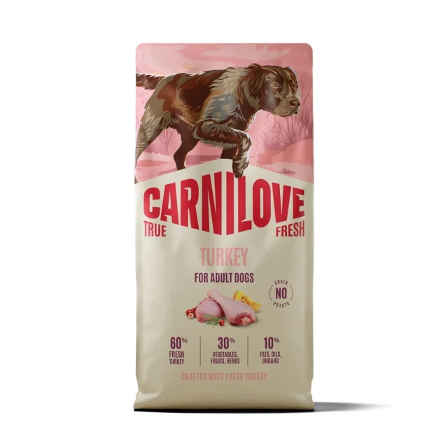 Сухий корм Carnilove True Fresh Turkey для собак, індичка, 12 кг