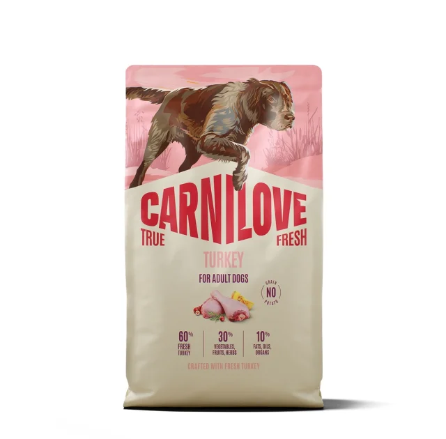 Сухий корм Carnilove True Fresh Turkey для собак, індичка, 4 кг