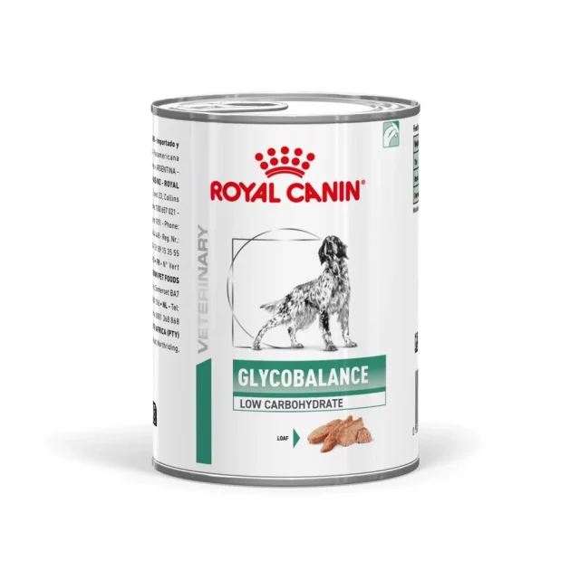Вологий корм Royal Canin Glycobalance Low Carbohydrate для собак, при цукровому діабеті, паштет, 410 г
