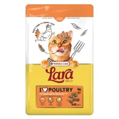 Сухий корм Lara Adult with Chicken & Turkey для дорослих котів, курка з індичкою, 950 г