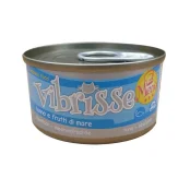 Консерва Vibrisse Menu для котів, тунець з морепродуктами, 70 г