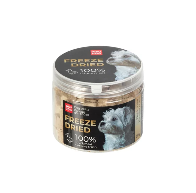 Лакомства WAUDOG Treats Freeze dried для собак, Утиное мясо, 30 г