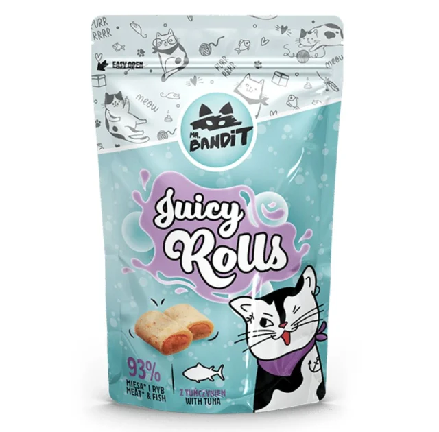 Лакомство Mr. Bandit для кошек, сочные роллы с тунцом, 40 г