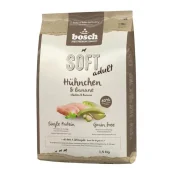 Напіввологий корм Bosch Soft Adult Chicken & Banana для дорослих собак, курка з бананом, 2.5 кг