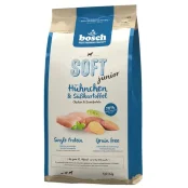 Напіввологий корм Bosch Soft Junior Chicken & Sweet Potato для цуценят, курка з бататом, 1 кг