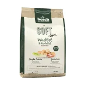 Напіввологий корм Bosch Soft Adult Quail & Potato для дорослих собак малих порід, перепілка з картоплею, 2.5 кг