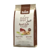 Напіввологий корм Bosch Adult Soft Plus Land Duck & Potato для дорослих собак, качка з картоплею, 1 кг