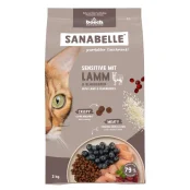 Сухий корм Bosch Sanabelle Sensitive для дорослих котів з чутливим травленням, ягня, 2 кг