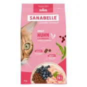 Сухий корм Bosch Sanabelle Adult для дорослих котів, курка з чорницею, 2 кг