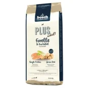 Сухий корм Bosch Plus Adult Trout & Potato для дорослих собак, форель з картоплею, 12.5 кг