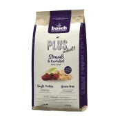 Сухий корм Bosch Plus Adult Ostrich & Potato для дорослих собак, страус з картоплею, 1 кг
