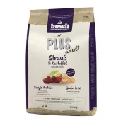 Сухий корм Bosch Plus Adult Ostrich & Potato для дорослих собак, страус з картоплею, 2.5 кг