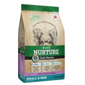 Сухой корм Pure Nurture Daily Power of 3 Turkey with Rice Small & Mini Adult для взрослых собак мелких и миниатюрных пород, с индейкой и рисом, 8 кг