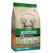 Сухой корм Pure Nurture Daily Power of 3 Lamb with Rice Small & Mini Adult для взрослых собак мелких и миниатюрных пород, с ягненком и рисом, 8 кг