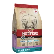 Сухой корм Pure Nurture Grain Free Power of 3 Turkey with Peas Small & Mini Adult для собак мелких и миниатюрных пород всех стадий жизни, с индейкой и горохом, 8 кг