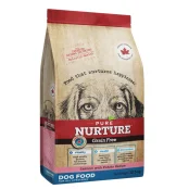Сухой корм Pure Nurture Grain Free Power of 3 Salmon with Potato All Lifestages Dog для собак всех стадий жизни, с лососем и картофелем, 12.5 кг