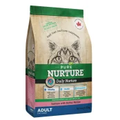 Сухий корм Pure Nurture Daily Power of 3 Salmon with Barley Adult Cats для дорослих котів, з лососем та ячменем, 8 кг