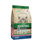 Сухий корм Pure Nurture Daily Power of 3 Salmon with Barley Adult Cats для дорослих котів, з лососем та ячменем, 1.5 кг