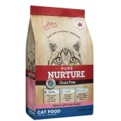 Сухий корм Pure Nurture Grain Free Power of 3 Salmon with Peas All Lifestages Cats для котів на всіх стадіях життя, з лососем та горохом, 8 кг